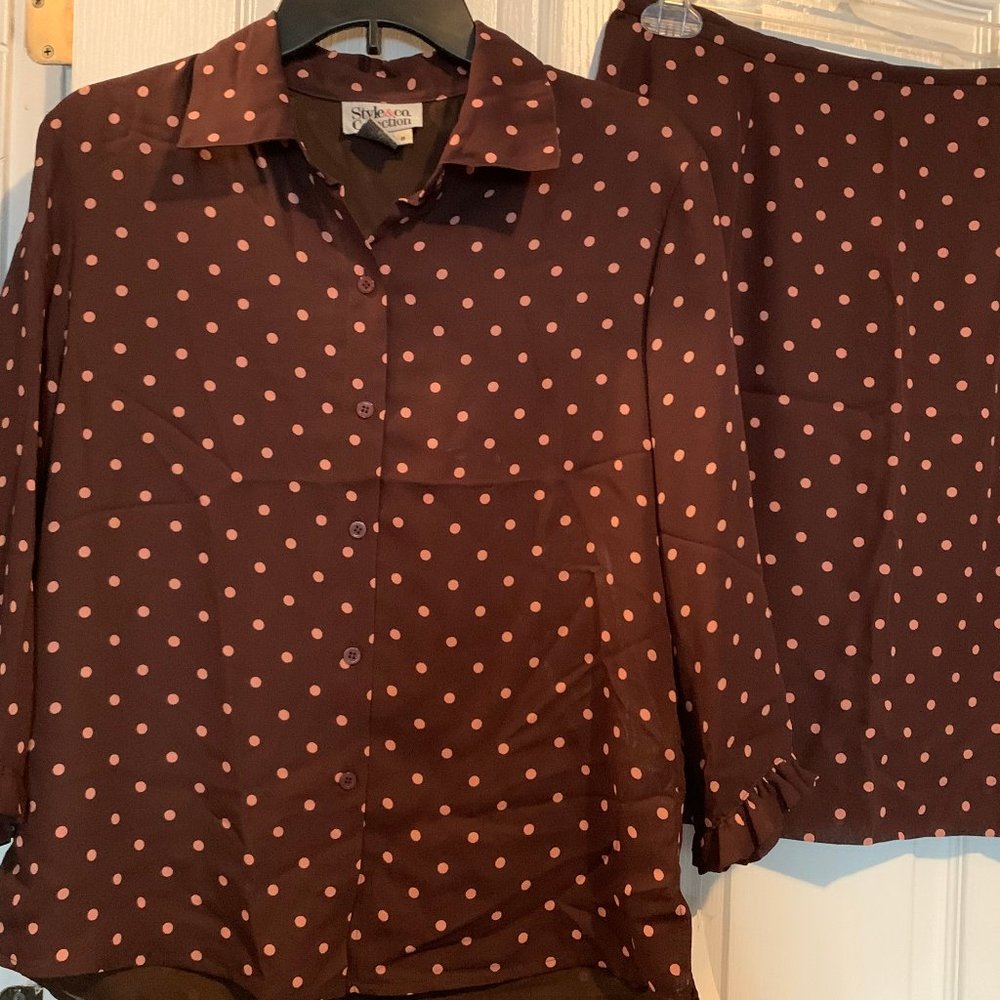 Skirt and Blouse Set